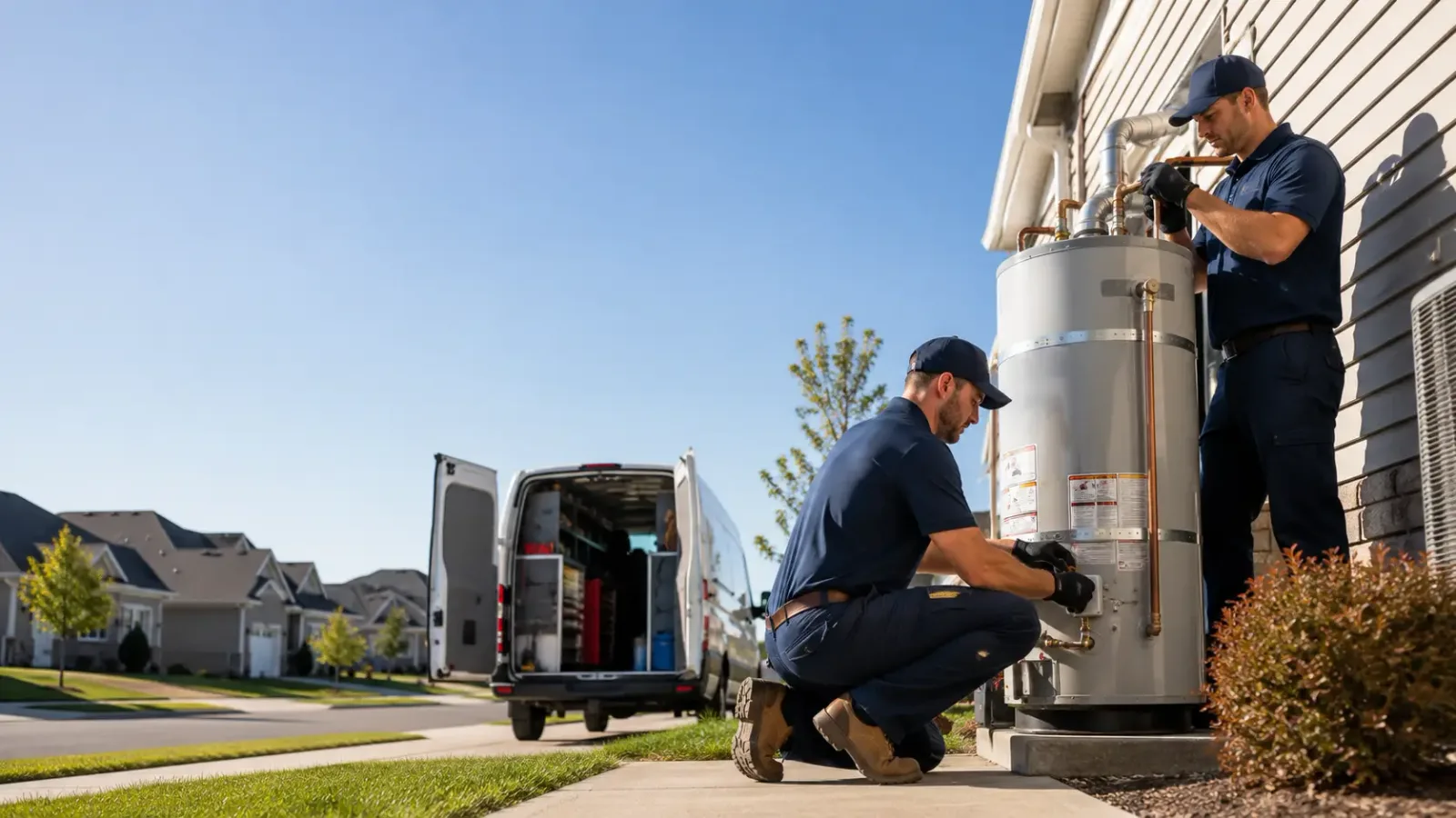 Water Heater Installation in Leedey, OK